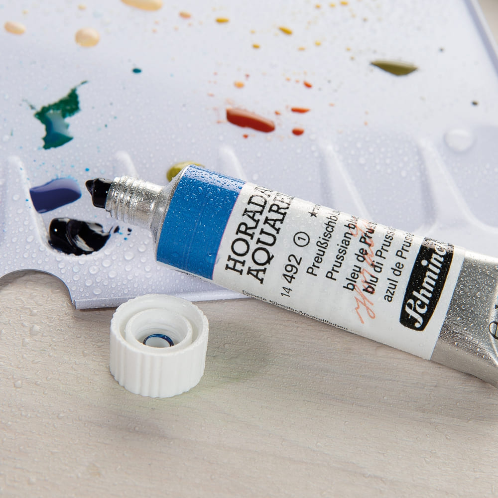 Tinta Aquarela Schmincke Horadam Bisnaga 06 Cores Retrô