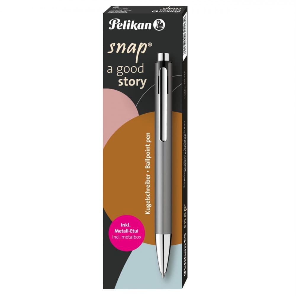 Caneta Esferográfica Pelikan Snap Platinum