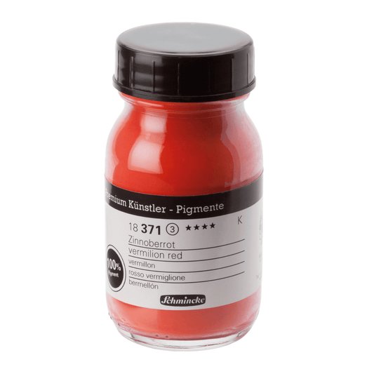 Pigmento em Pó Schmincke 100ml S3 371 Vermelion Red