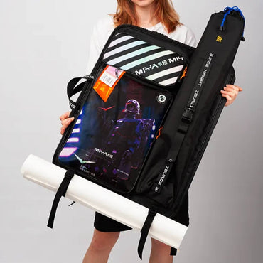 Mochila Para Materiais Artísticos Preta Himi
