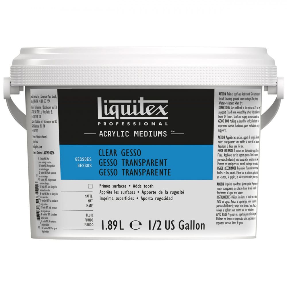 Gesso Acrílico Transparente Liquitex 1,89L 5337