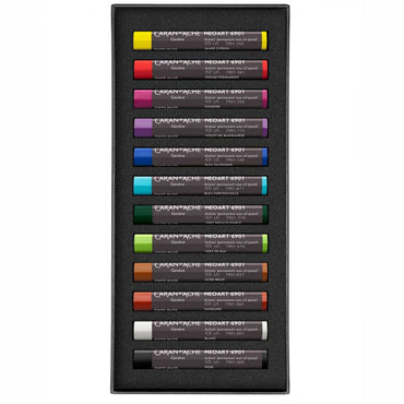 Pastel Neoart Caran d’Ache 6901 12 Cores