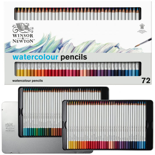 Estojo Lápis Aquarelável Winsor & Newton 72 Cores