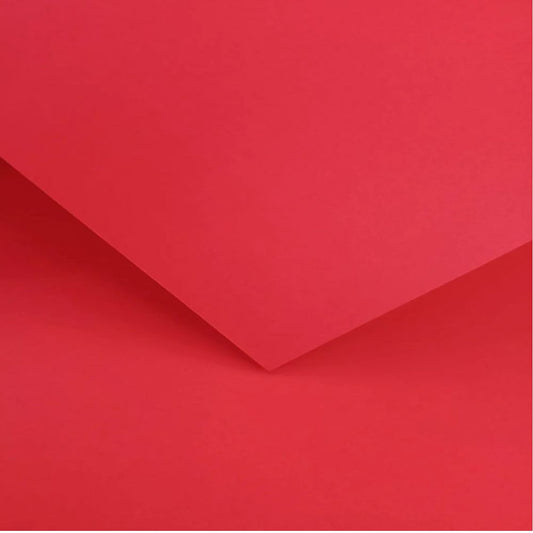 Papel Colore Fabriano Vermelho 50X65cm 185g/m²