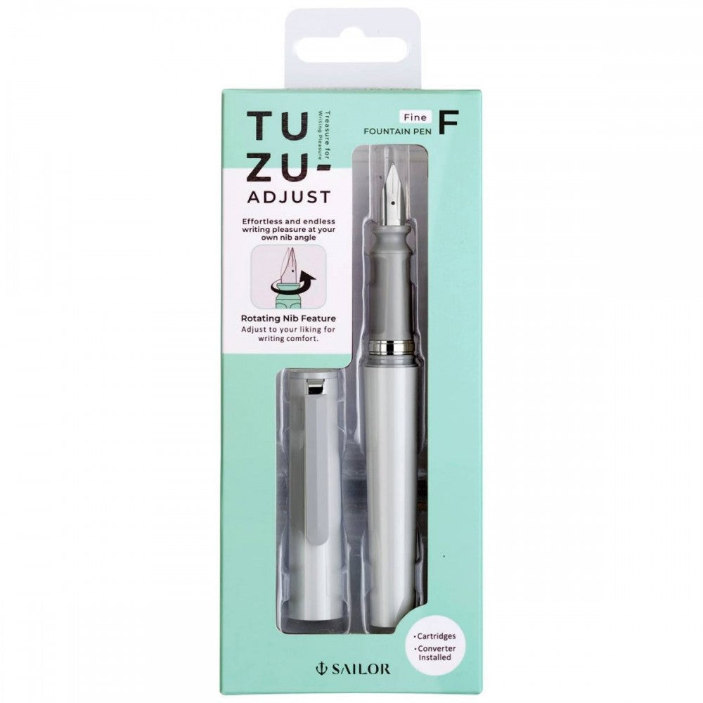 Caneta Tinteiro Sailor TUZU Adjustable Gray Pena F