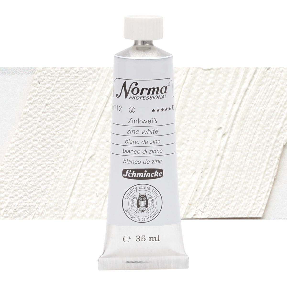 Tinta Óleo Schmincke Norma 35ml S2 112 Zinc White