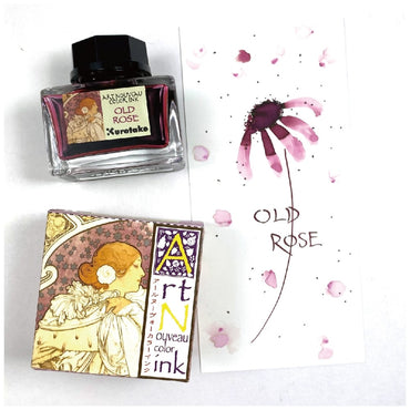 Tinta Ink Café Art Nouveau Kuretake 20ml Old Rose