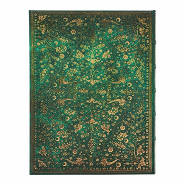 Paperblanks Emerald Flower Ultra Capa Dura Pautado