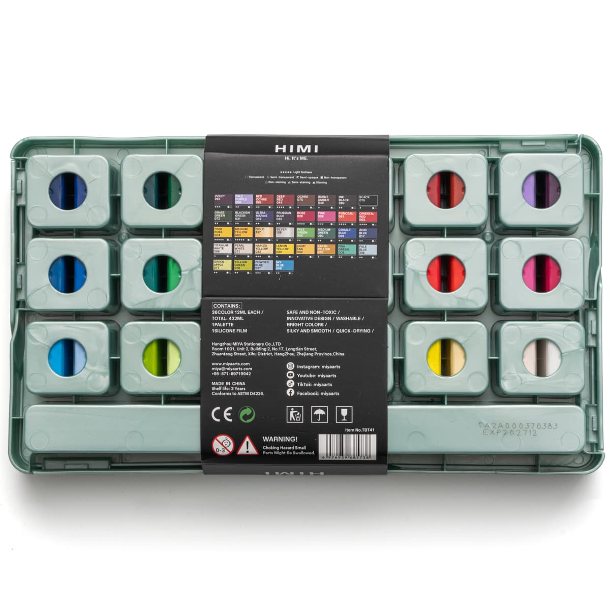 Tinta Acrílica Himi 36 Cores