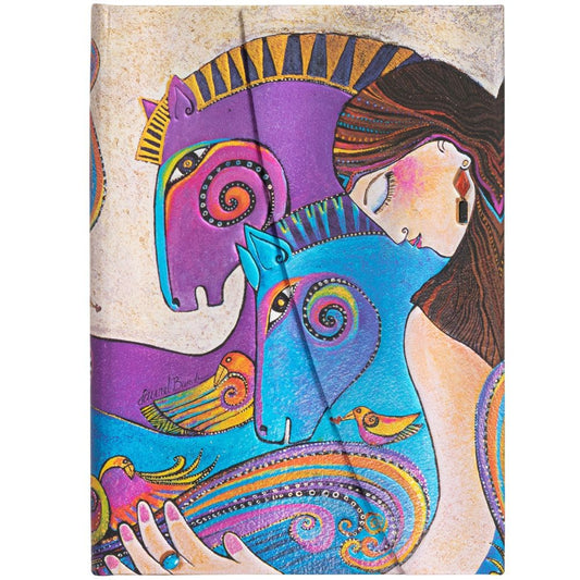 Paperblanks Maria and Mares Midi Capa Dura Sem Pauta