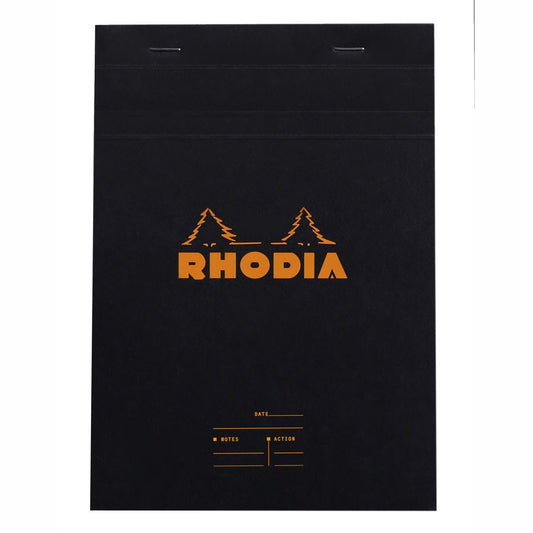Bloco de Reunião Rhodia N 16 14,8x21cm 80g 80 Folhas Preto