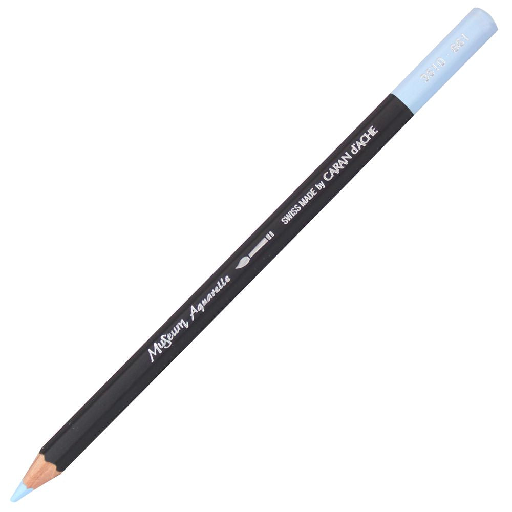 Lápis Aquarelado Caran D'Ache Museum 661 Light Cobalt Blue
