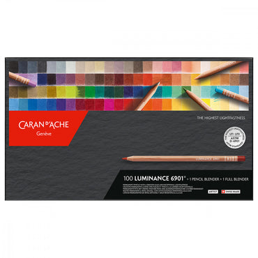 Lápis de Cor Caran d'Ache Luminance 100 Cores
