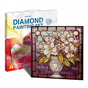 Conjunto Pintura Diamante Sinoart 30X30cm Primavera