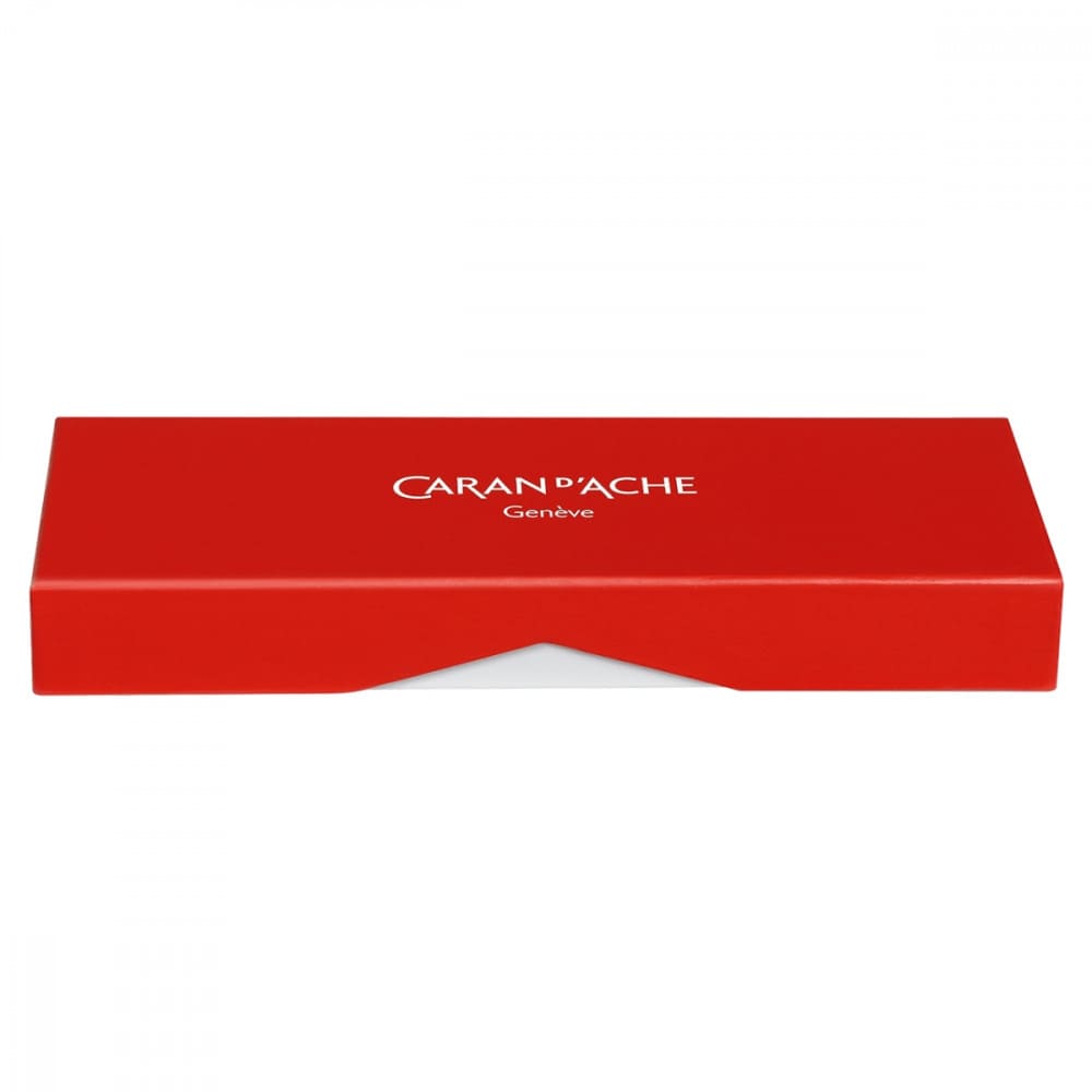 Estojo Presente Caneta e Lapiseira Caran d’Ache Orange Fluorescent