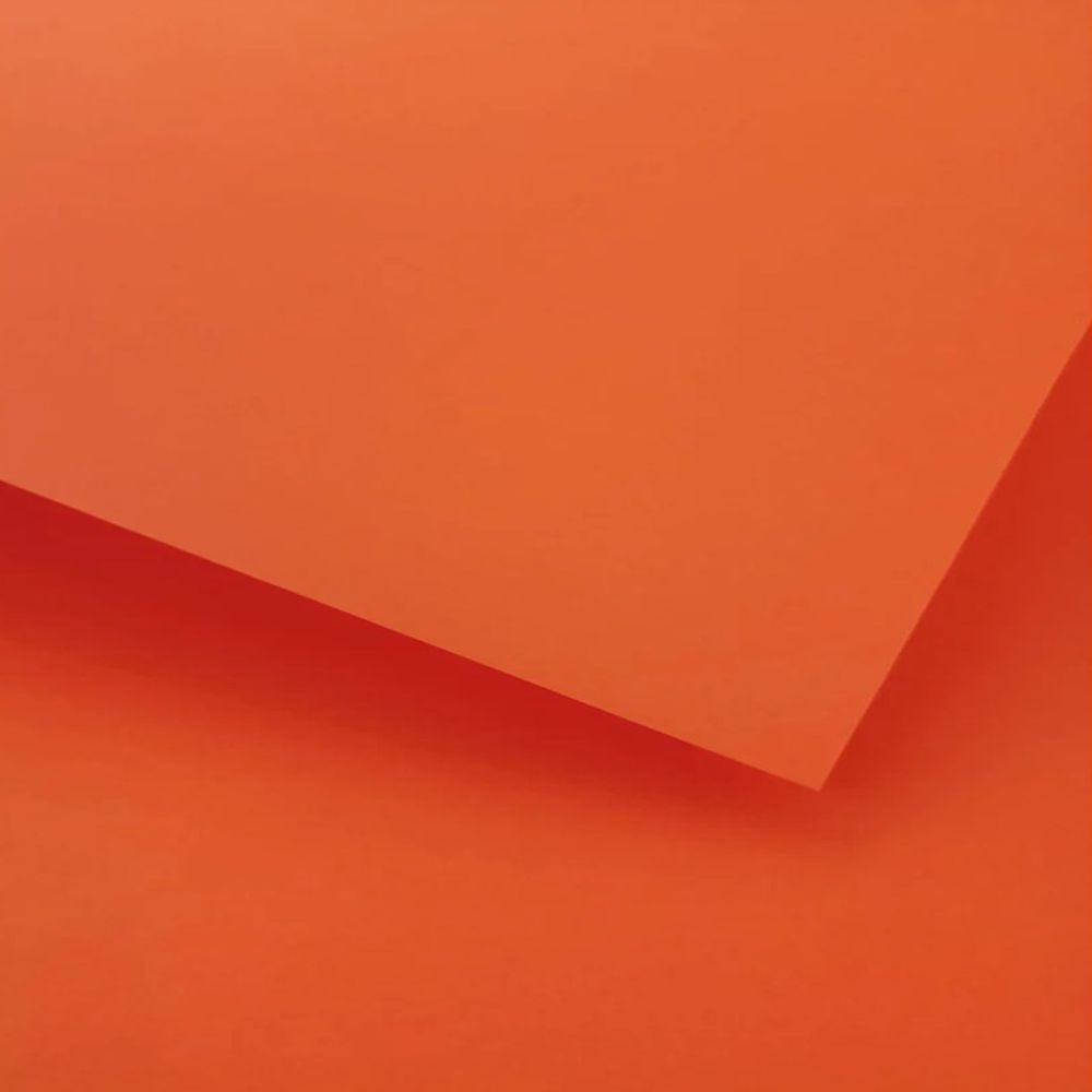 Papel Colore Fabriano Laranja Intenso 50X65cm 185g/m²