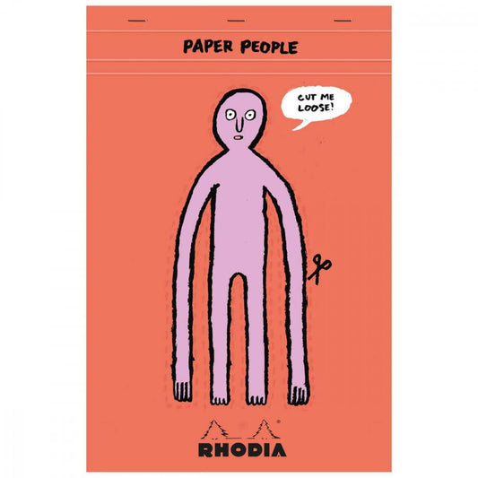Bloco Rhodia Edição 90 anos & Paper People 20,8x31,6cm 80 Folhas