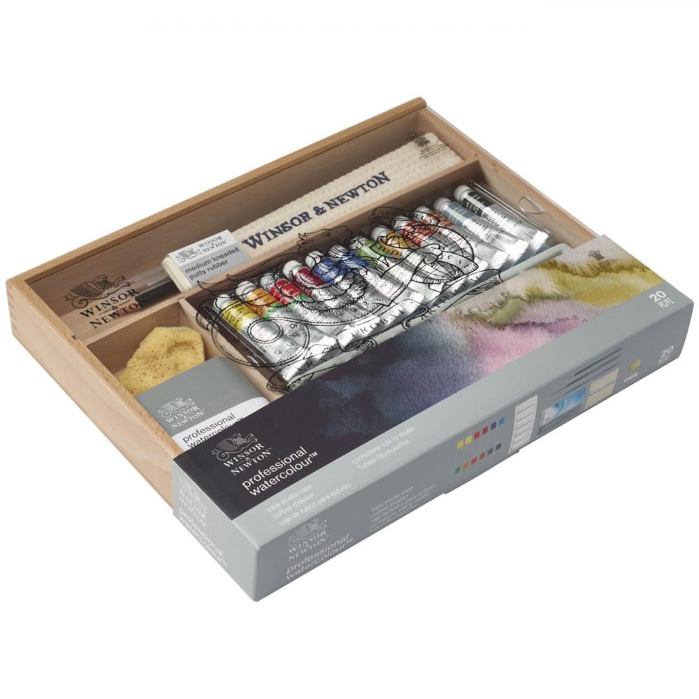 Estojo Tinta Aquarela Winsor & Newton Profissional Tubo Edição Limitada