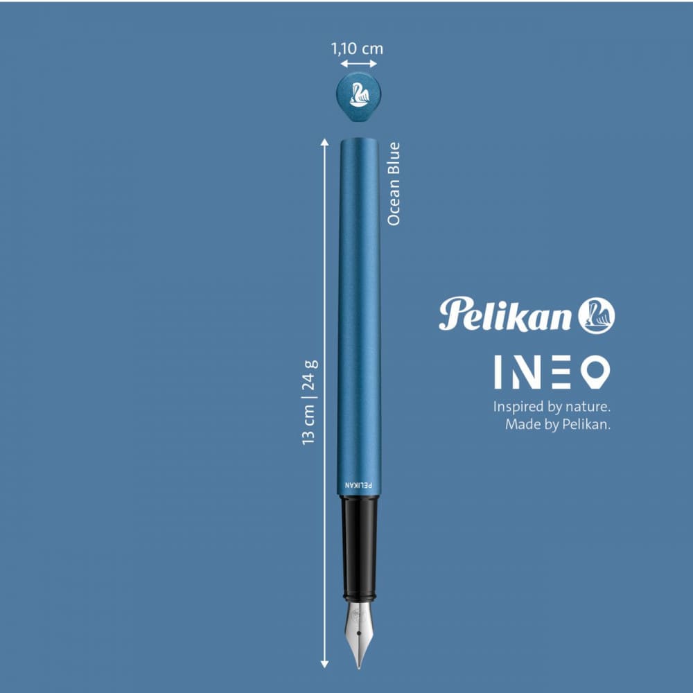 Caneta Tinteiro Pelikan INEO Ocean Blue