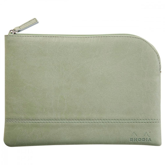 Case Rhodia com Ziper 16x22cm Celadon