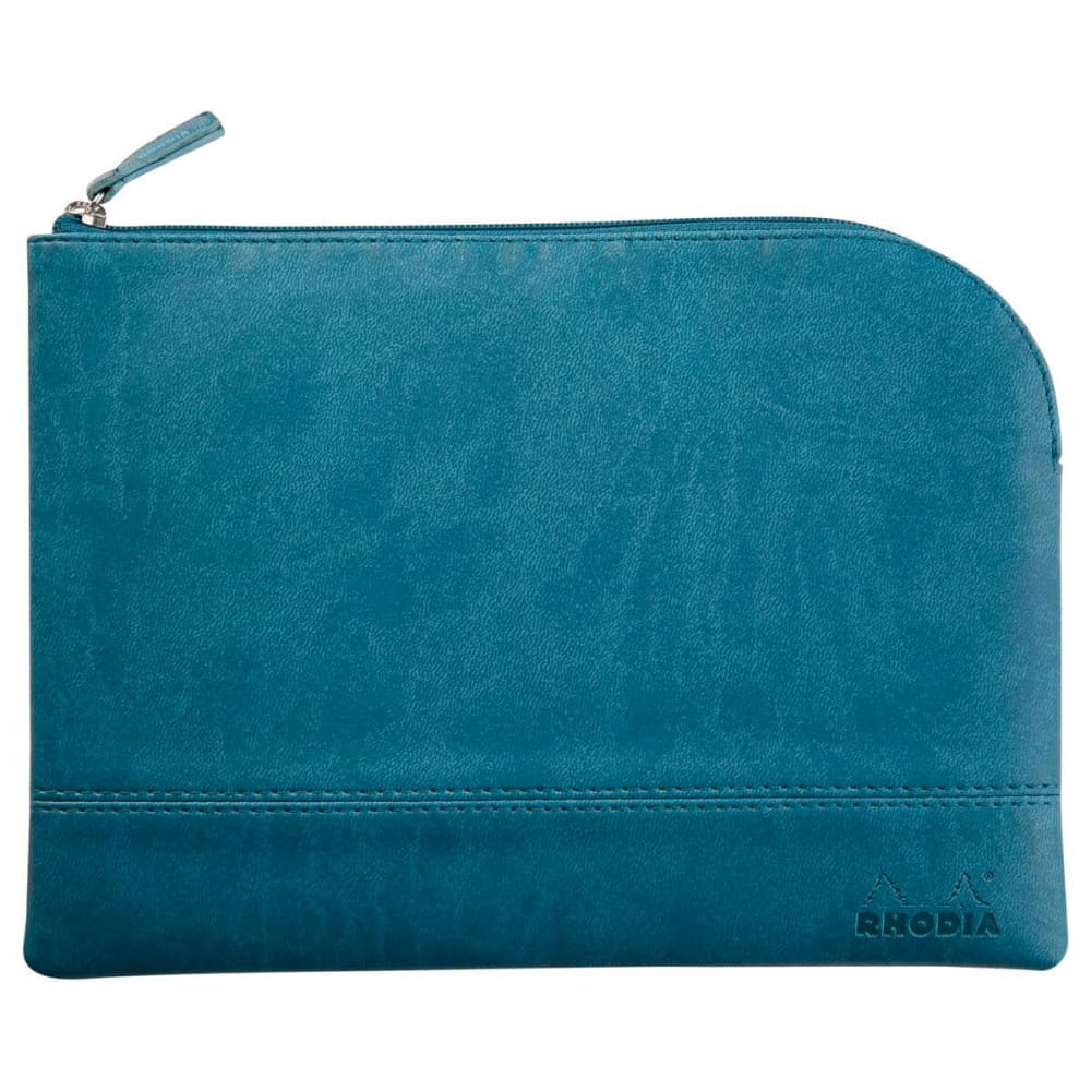 Case Rhodia com Ziper 16x22cm Peacock