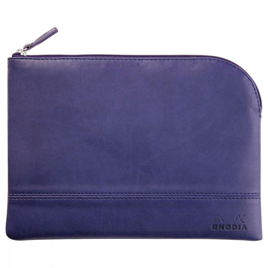 Case Rhodia com Ziper 16x22cm Night Blue