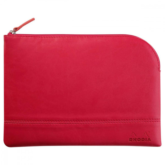 Case Rhodia com Ziper 16x22cm Raspberry