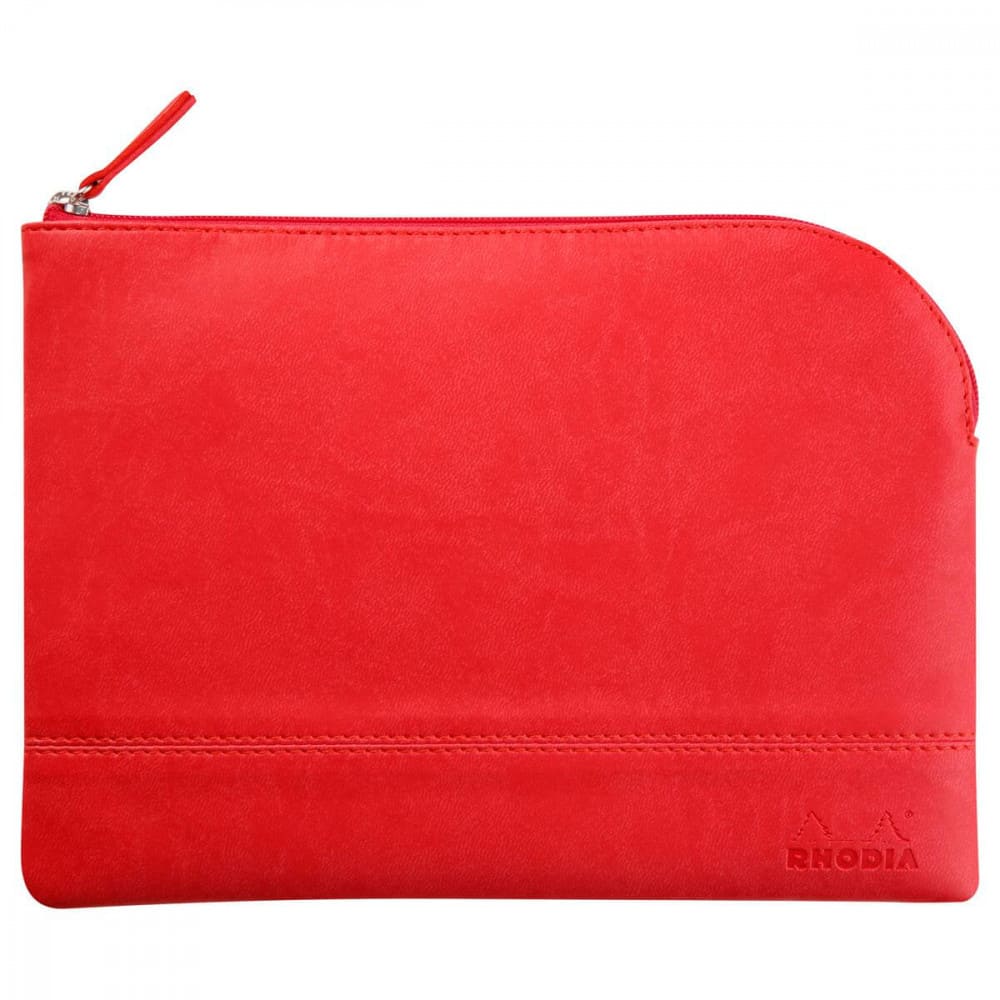 Case Rhodia com Ziper 16x22cm Coral
