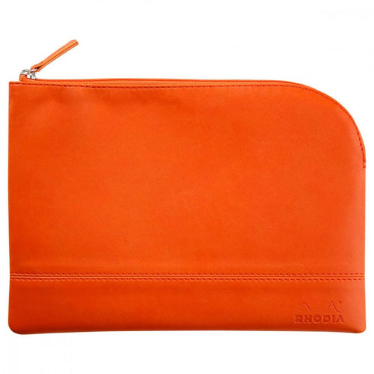 Case Rhodia com Ziper 16x22cm Tangerine