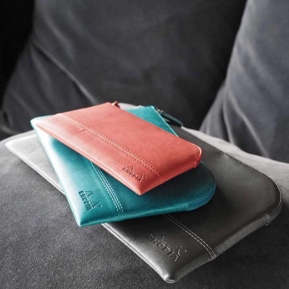 Case Rhodia com Ziper 16x22cm Orange