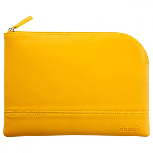 Case Rhodia com Ziper 16x22cm Daffodil Yellow