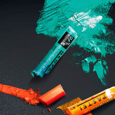 Pastel Oleoso Caran d'Ache Neopastel 96 Cores Estojo Madeira