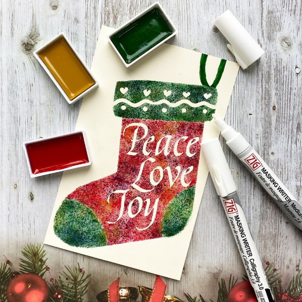 Máscara Para Trabalhos Artísticos Zig Kuretake 1.0mm Fine