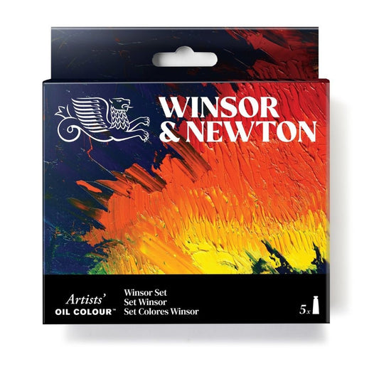 Estojo de Tinta Óleo Artist Winsor & Newton Profissional Primary Set C/5 Cores