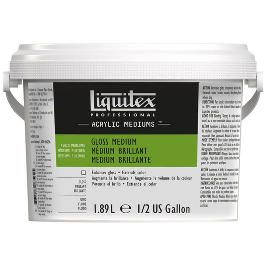 Médium e Verniz Acrílico Brilhante Liquitex 1,89L 5338