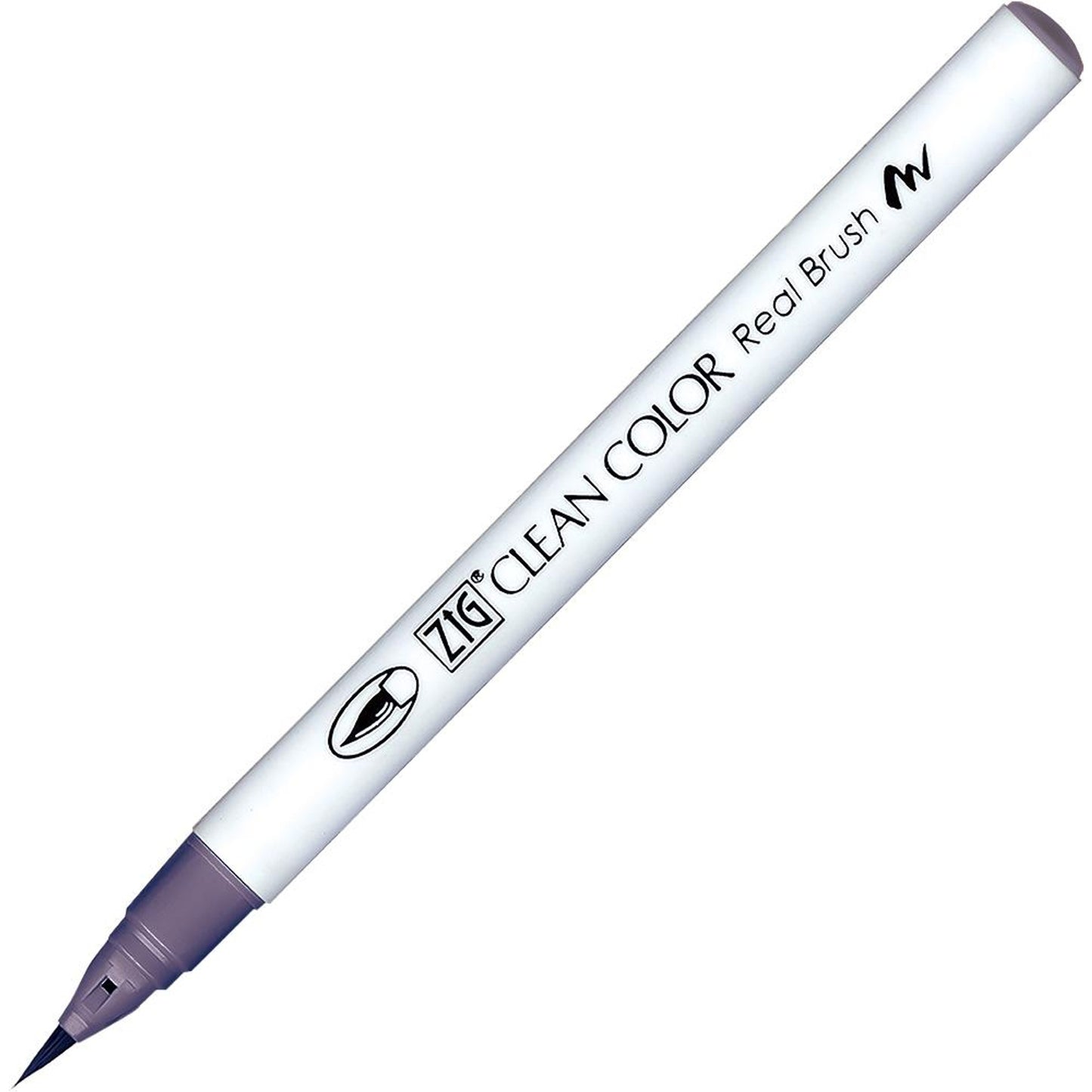 Caneta Pincel Kuretake Zig Clean Color Real Brush Purplish Gray 809
