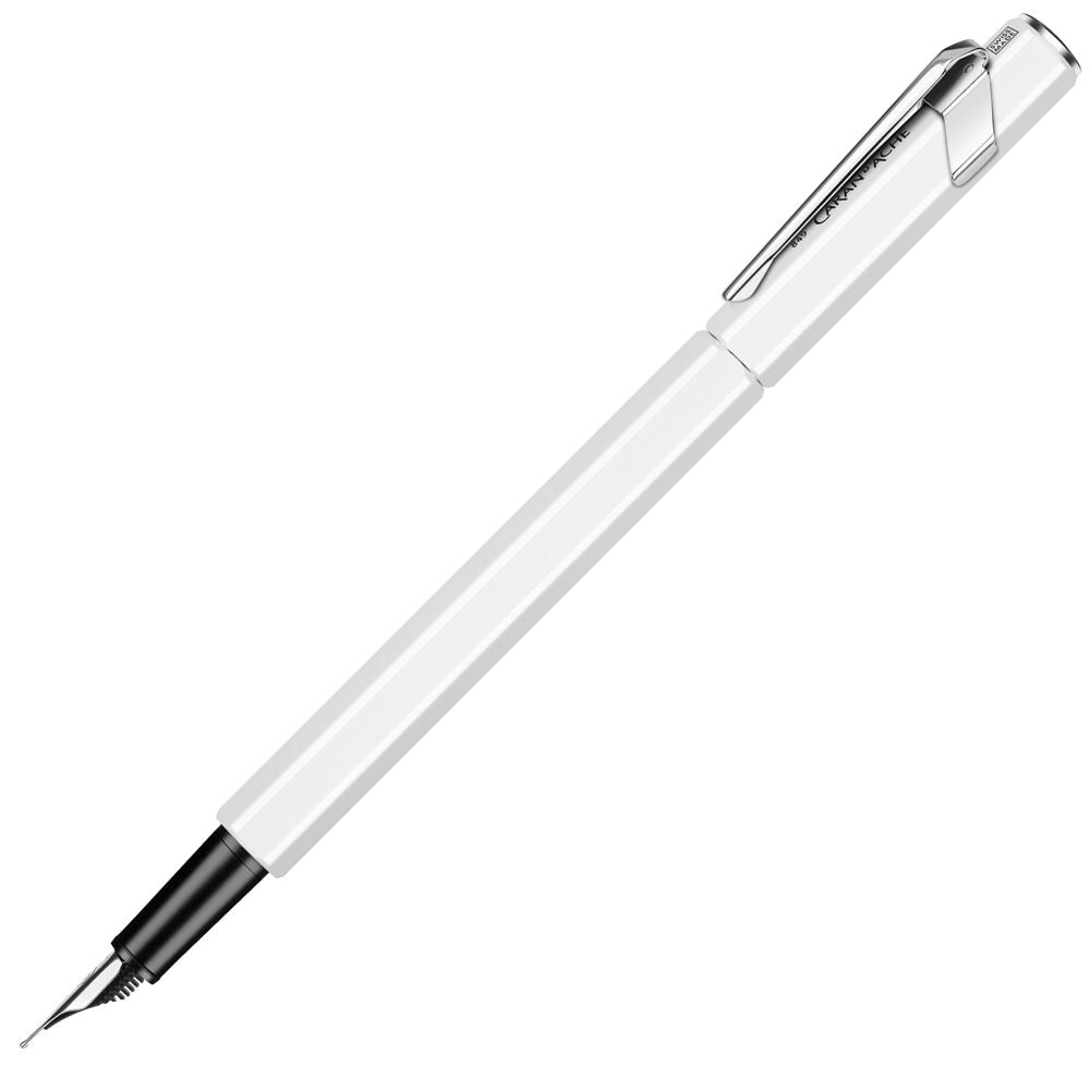 Caneta Tinteiro Caran d’Ache 849 Pena M Branca