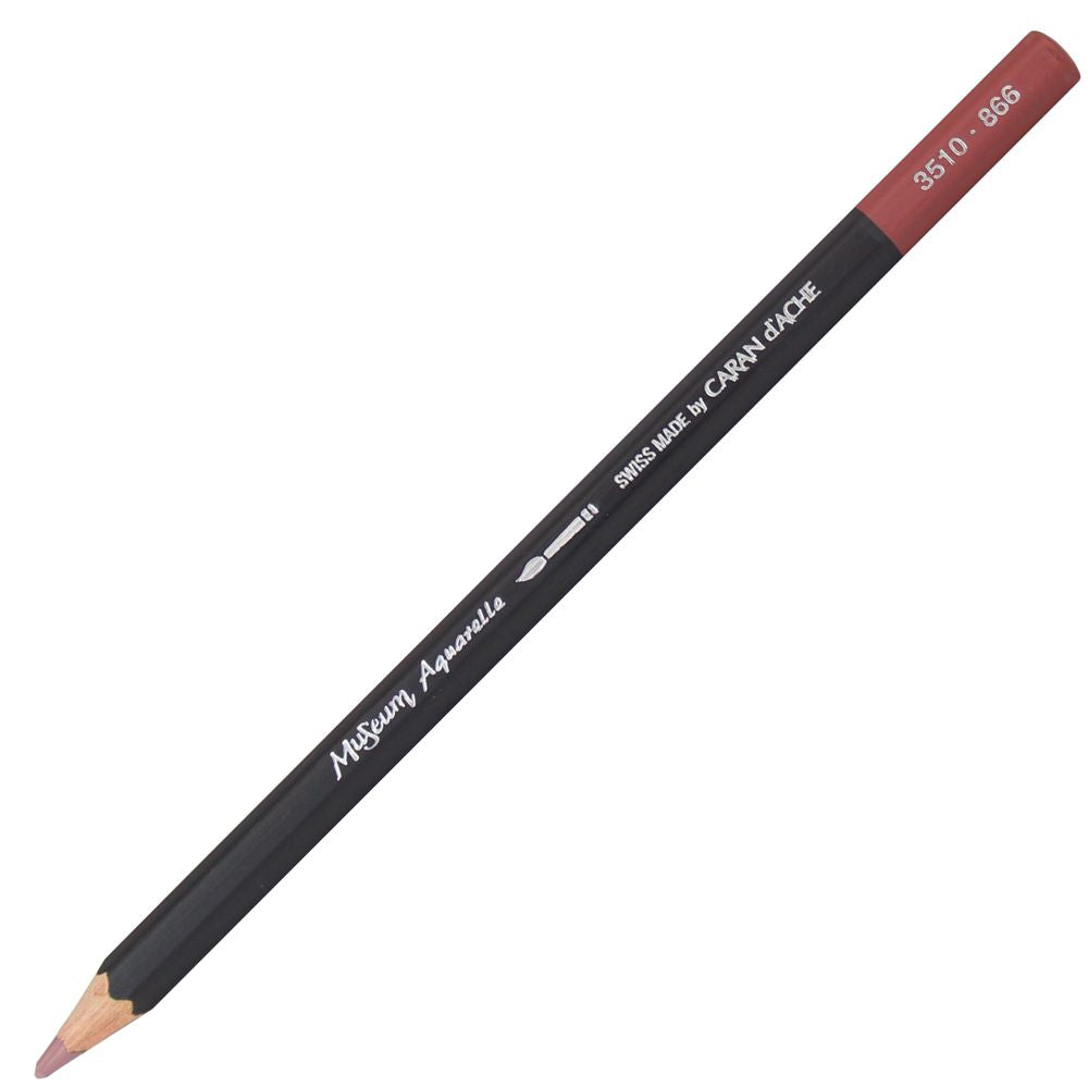 Lápis Aquarelado Caran D'Ache Museum 866 Burnt Sienna 50%