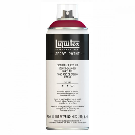 Tinta Acrílica Spray Liquitex 400ml 0311 Cadmium Red Deep Hue