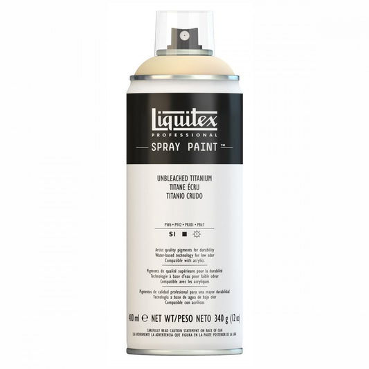 Tinta Acrílica Spray Liquitex 400ml 0434 Unbleached Titanium