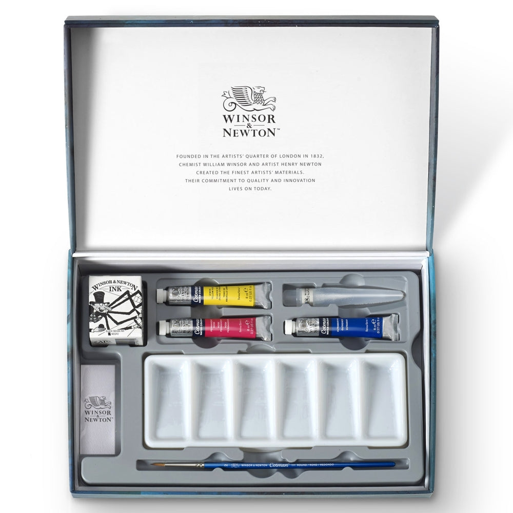 Tinta Aquarela Winsor & Newton Cotman Gift Collection