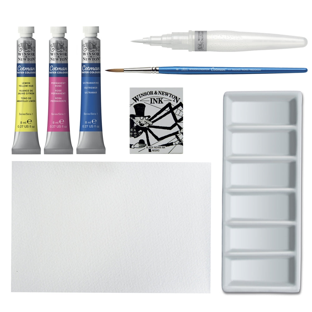 Tinta Aquarela Winsor & Newton Cotman Gift Collection