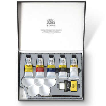 Estojo Tinta Acrílica Galeria Winsor & Newton Gift Collection 10 Peças