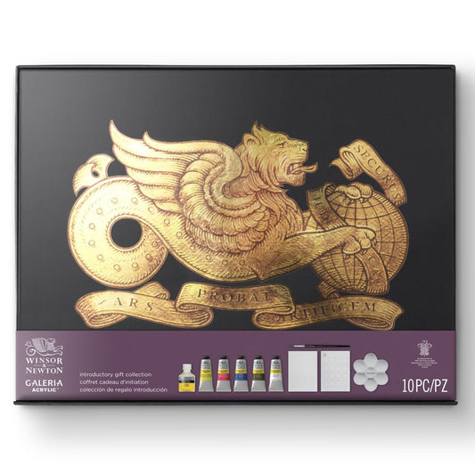 Estojo Tinta Acrílica Galeria Winsor & Newton Gift Collection 10 Peças