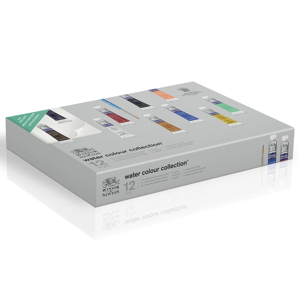 Tinta Aquarela Winsor & Newton Cotman Collection 12 Peças