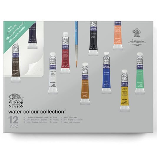Tinta Aquarela Winsor & Newton Cotman Collection 12 Peças
