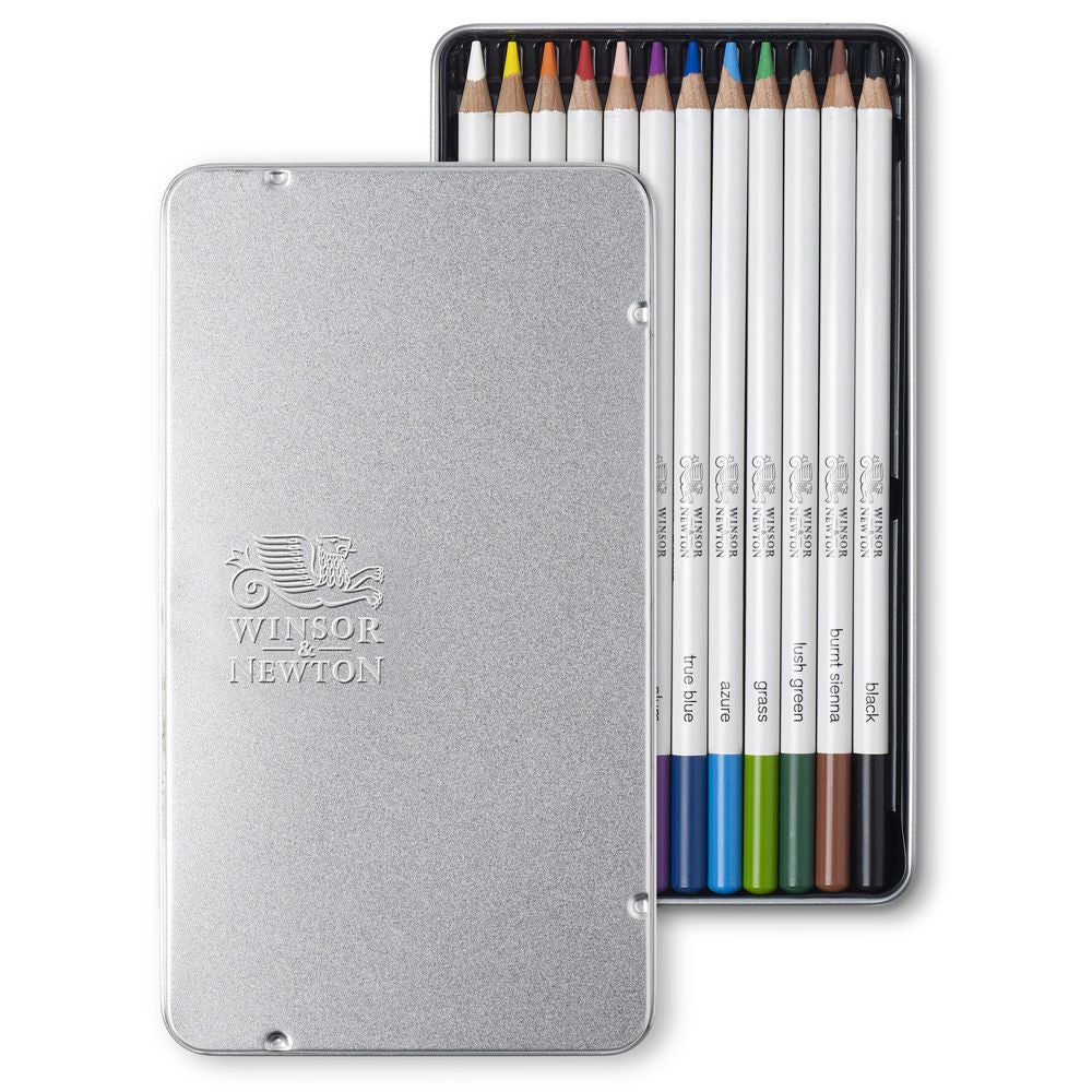 Lápis Aquarelável Winsor & Newton Studio Collection 12 Cores