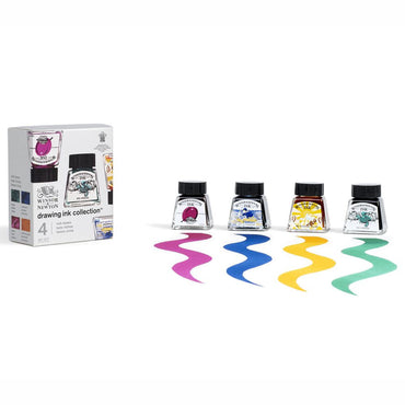 Tinta Para Desenho Winsor & Newton 14ml 4 Cores Rich Tones