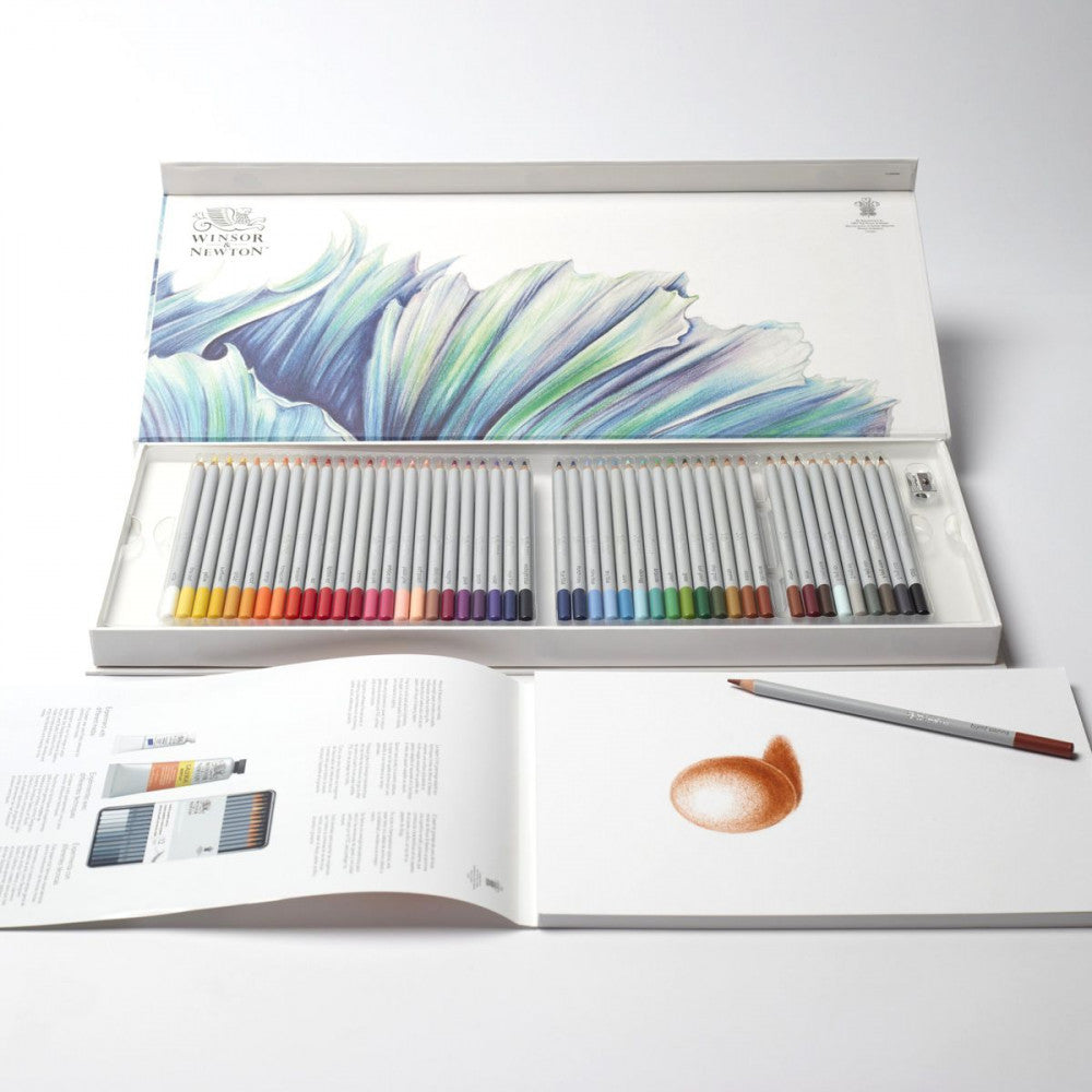 Estojo Lápis de Cor Studio Collection Winsor & Newton 50 Peças