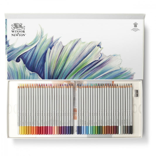 Estojo Lápis de Cor Studio Collection Winsor & Newton 50 Peças